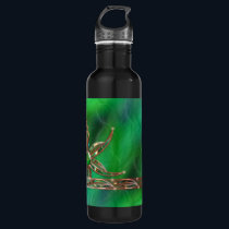 Green As the Grass Stainless Steel Water Bottle