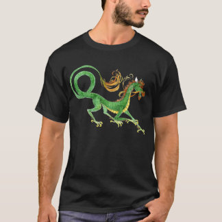 Green Asian Dragon shirt