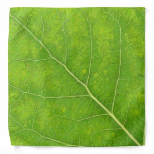 Green Aspen Leaf 11 Bandana