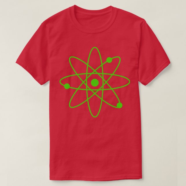 Green Atom T-Shirt (Design Front)
