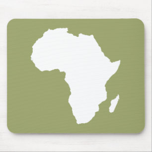 Green Audacious Africa Mouse Pad