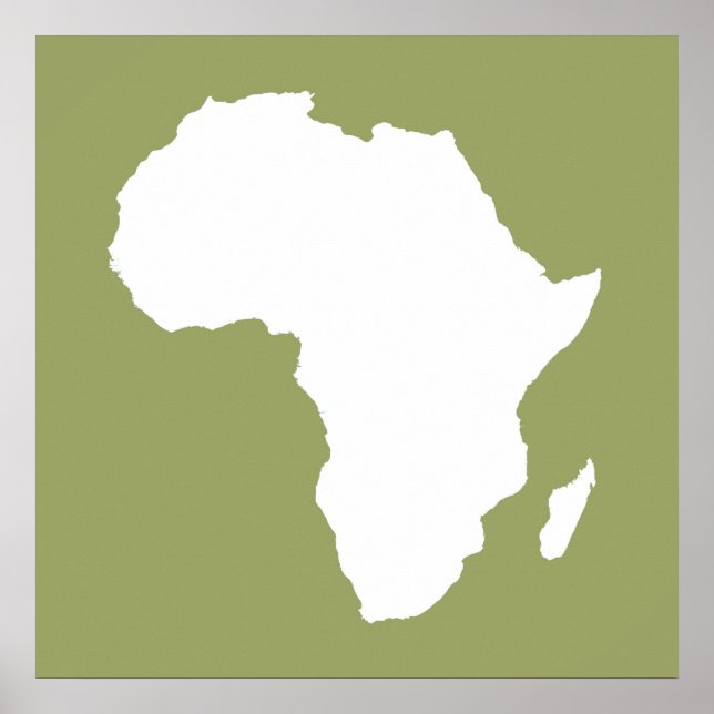 Green Audacious Africa Poster (Front)