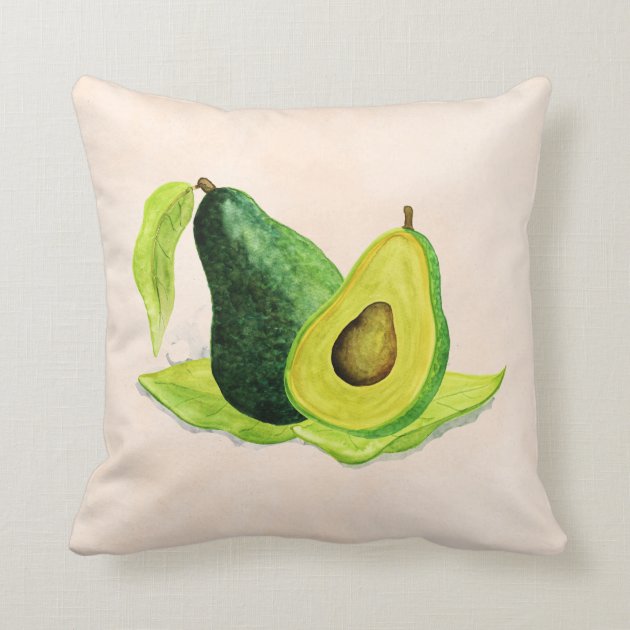 avocado green throw pillows