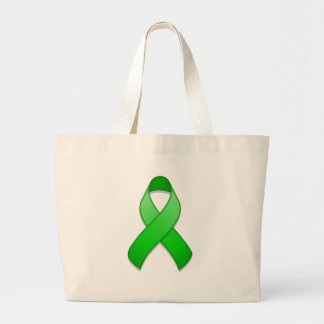 Green Awareness Ribbon Bag