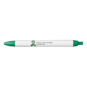 Green Awareness Ribbon Fundraiser Pen