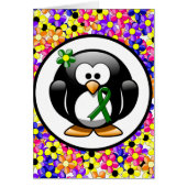 Green Awareness Ribbon Penguin (Front)