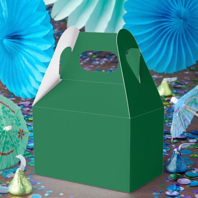 green, azure, aqua, electric blue, font favor boxes (Party)