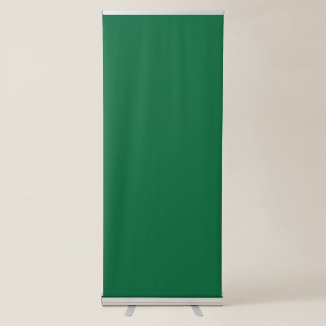 green, azure, aqua, electric blue, font retractable banner (Front)