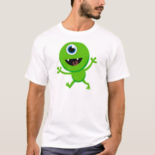 Green Baby Cyclops T-Shirt