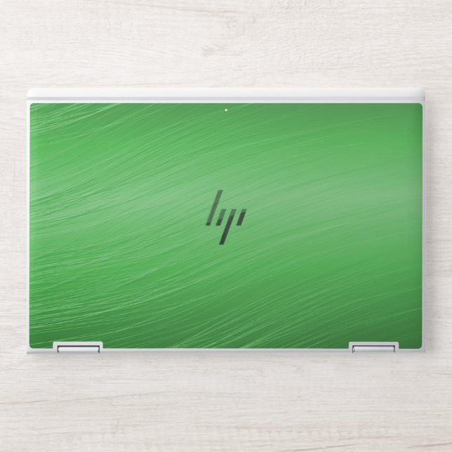 Green Background Texture Template HP Laptop Skin (Front)