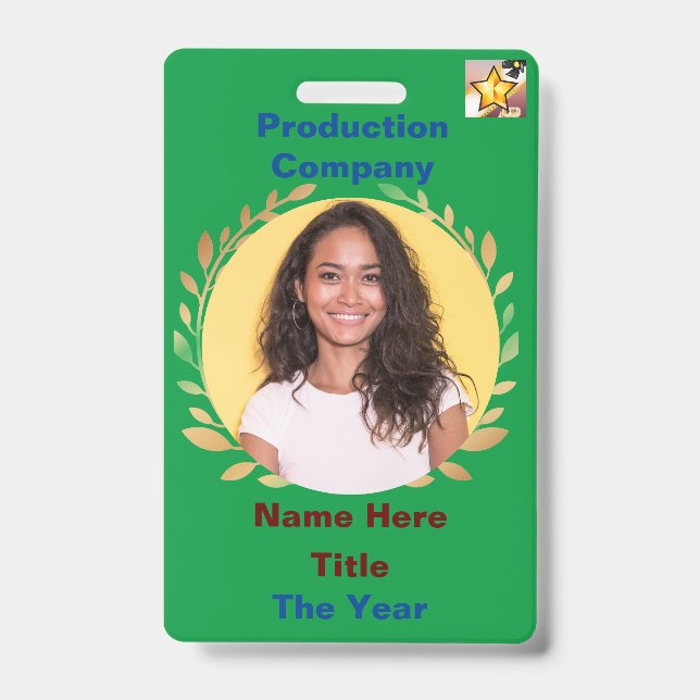Green Badge (Front)