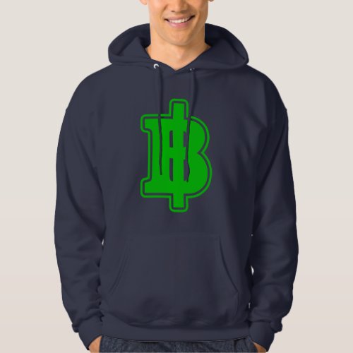 GREEN BAHT SIGN  Thai Money Currency  Hoodie