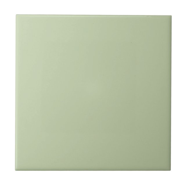 Green Baize Square Kitchen and Bathroom Ceramic Tile (Front)