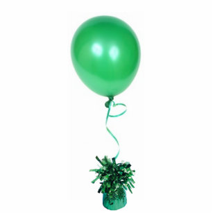 Green Balloon Sculpture