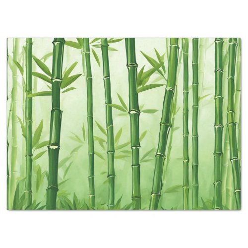 Green Bamboo All Occasion  Tissue Paper