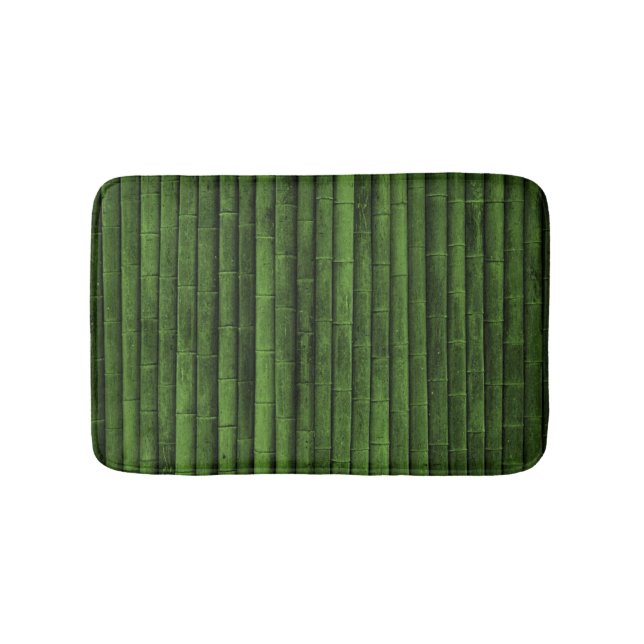Green Bamboo Bathroom Mat (Front)