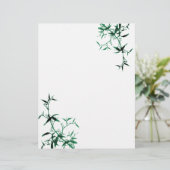 Green Bamboo Letterhead (Standing Front)