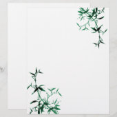 Green Bamboo Letterhead (Front/Back)