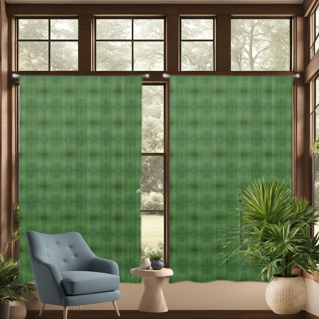 Green Bamboo Patterned Drapes Curtains (Green Bamboo Patterned Drapes Curtains)