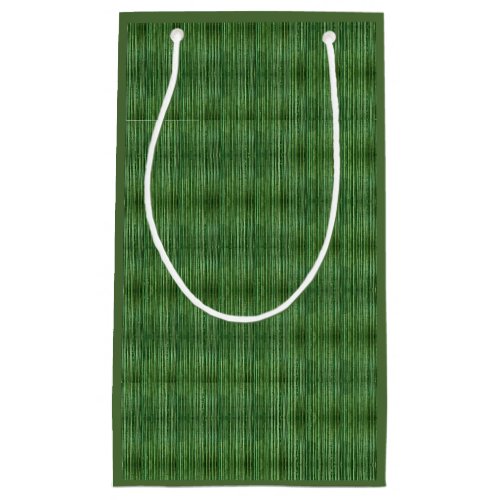 Green Bamboo Reed Pattern Gift Bag