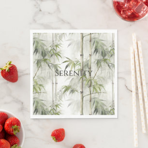 Green Bamboo Serenity Napkins