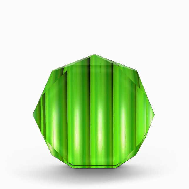 Green bamboo set award (Front)