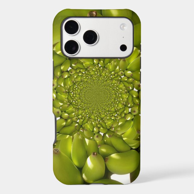 Green Banana Kaleidoscope Art Print/Graphic Case-Mate iPhone Case (Back)