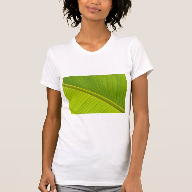 Green banana leaf T-Shirt (Front)
