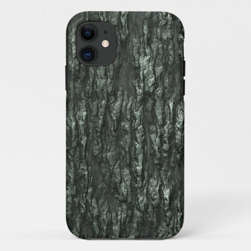 Green Bark Camo iPhone 11 Case