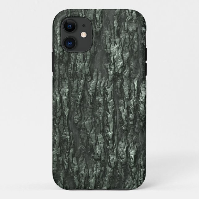 Green Bark Camo Case-Mate iPhone Case (Back)