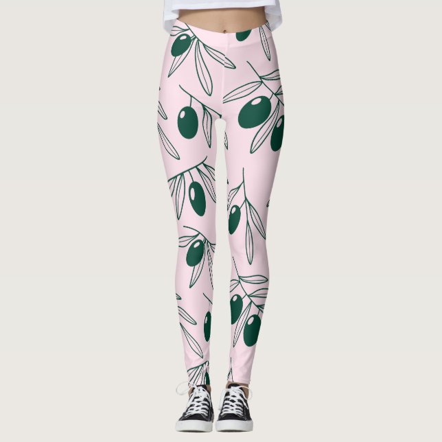 Green Barry Leggings (Front)