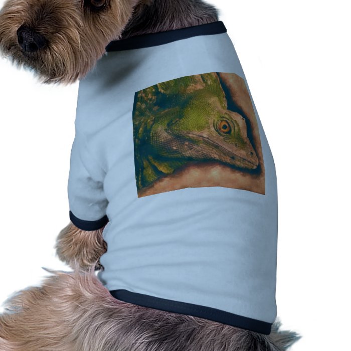 Green Basilisk Lizard Pet T Shirt