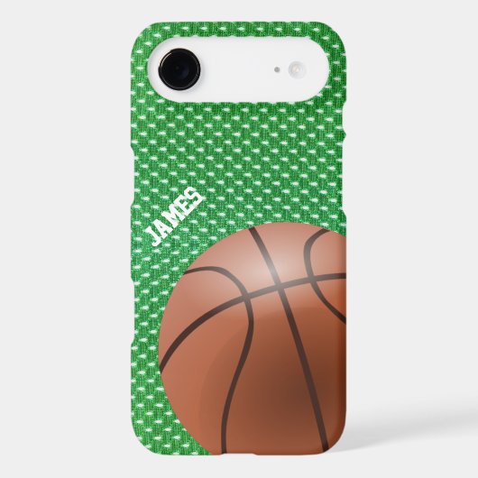 Green Basketball Custom iPod Touch Case (Back)