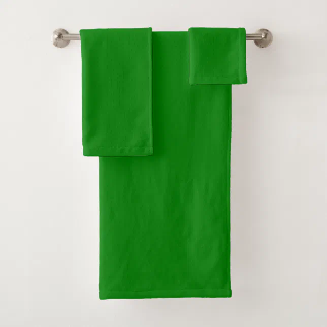 Green Bath Towel Set Zazzle