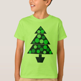 Green Baubles Christmas Tree - Kids T-shirt