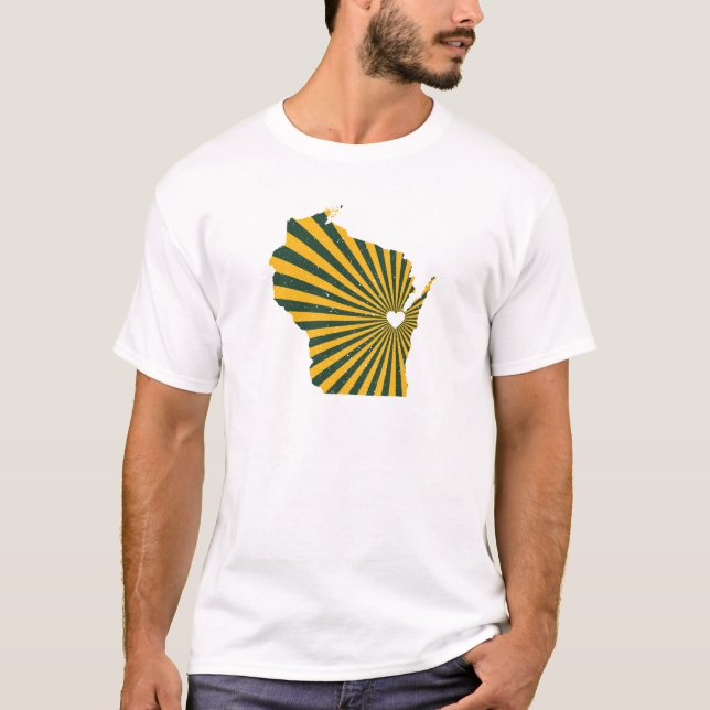 Green Bay Love T-Shirt (Front)