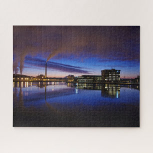 Green Bay night scene puzzle