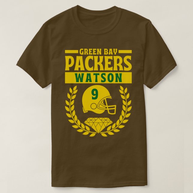Green Bay Packers Watson 9 American T-Shirt (Design Front)