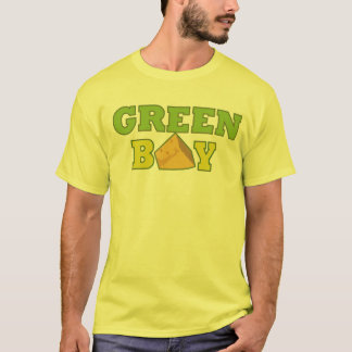 Green Bay T-Shirt-Yellow T-Shirt