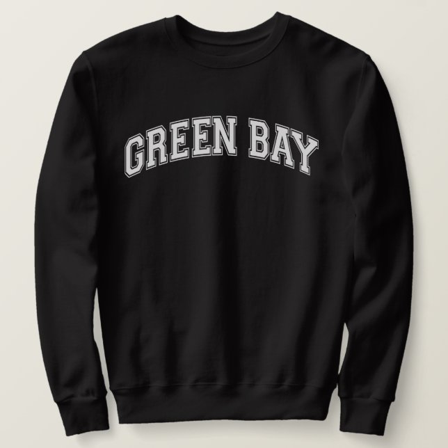 GREEN BAY University-Style America College Sweatshirt (Design Front)
