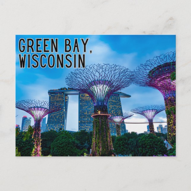 Green Bay Wisconsin Postcard Travel Souvenir (Front)