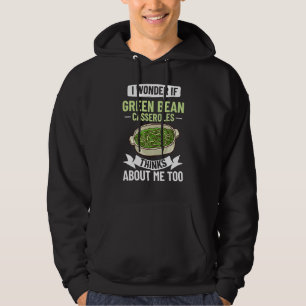 Green Bean Casserole Recipe Dish Snack String Bean Hoodie
