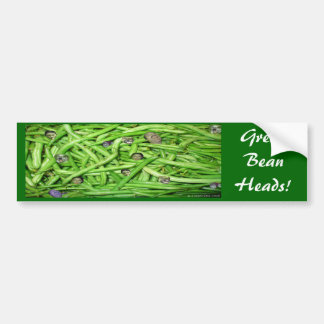 Green Bean Heads! Bumper Sticker