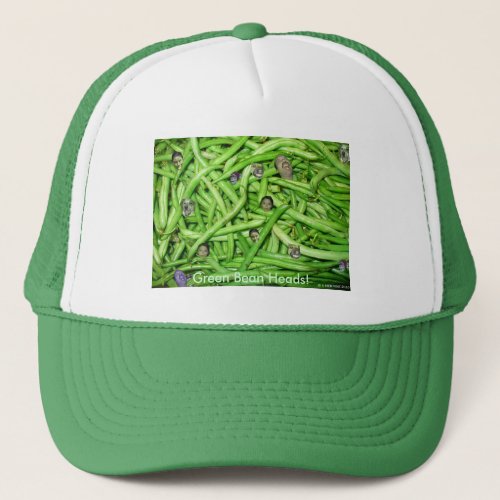 Green Bean Heads Trucker Hat