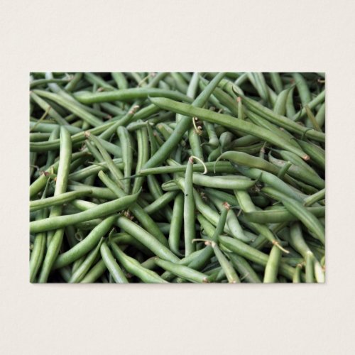 Green Beans Business Card Templates