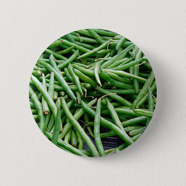 Green Beans Button (Front)
