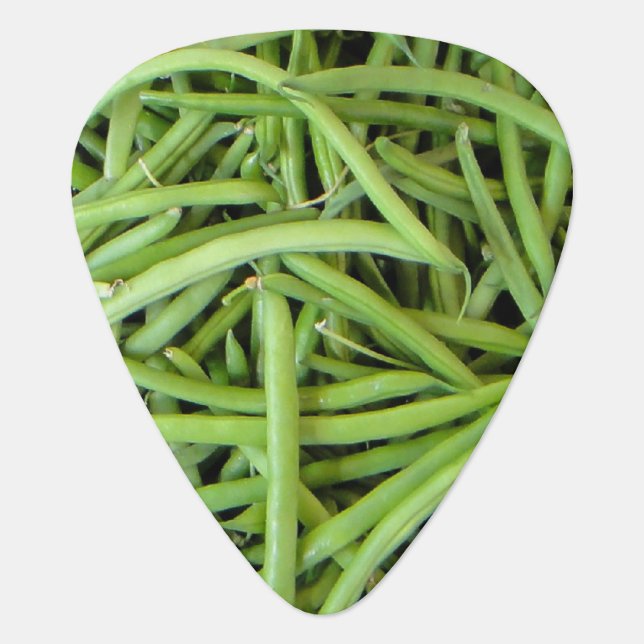 green beans guitar pick (Front)