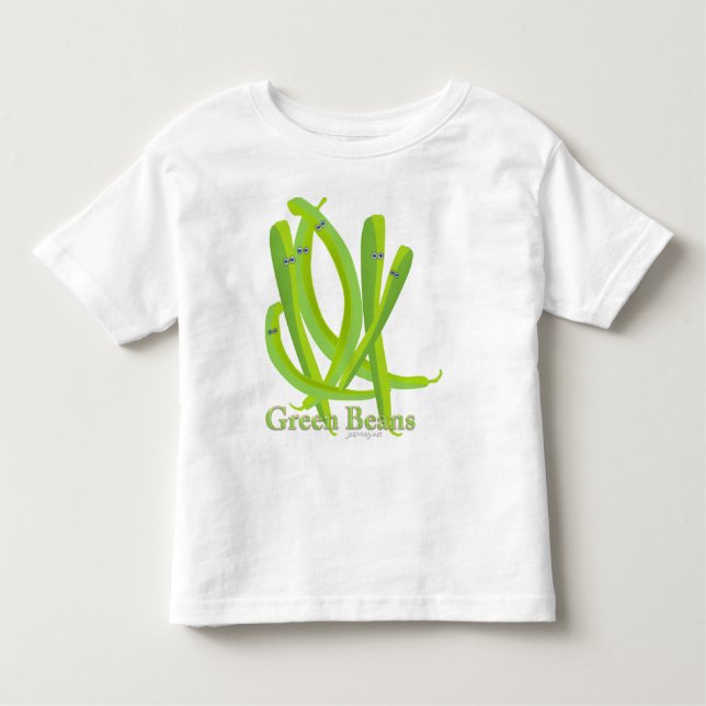 Green Beans Toddler T-shirt (Front)