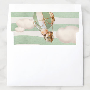 Green Bear Hot-Air Balloon Envelope Liner