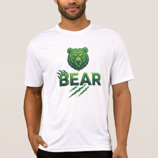 Green Bear typography design T-Shirt
